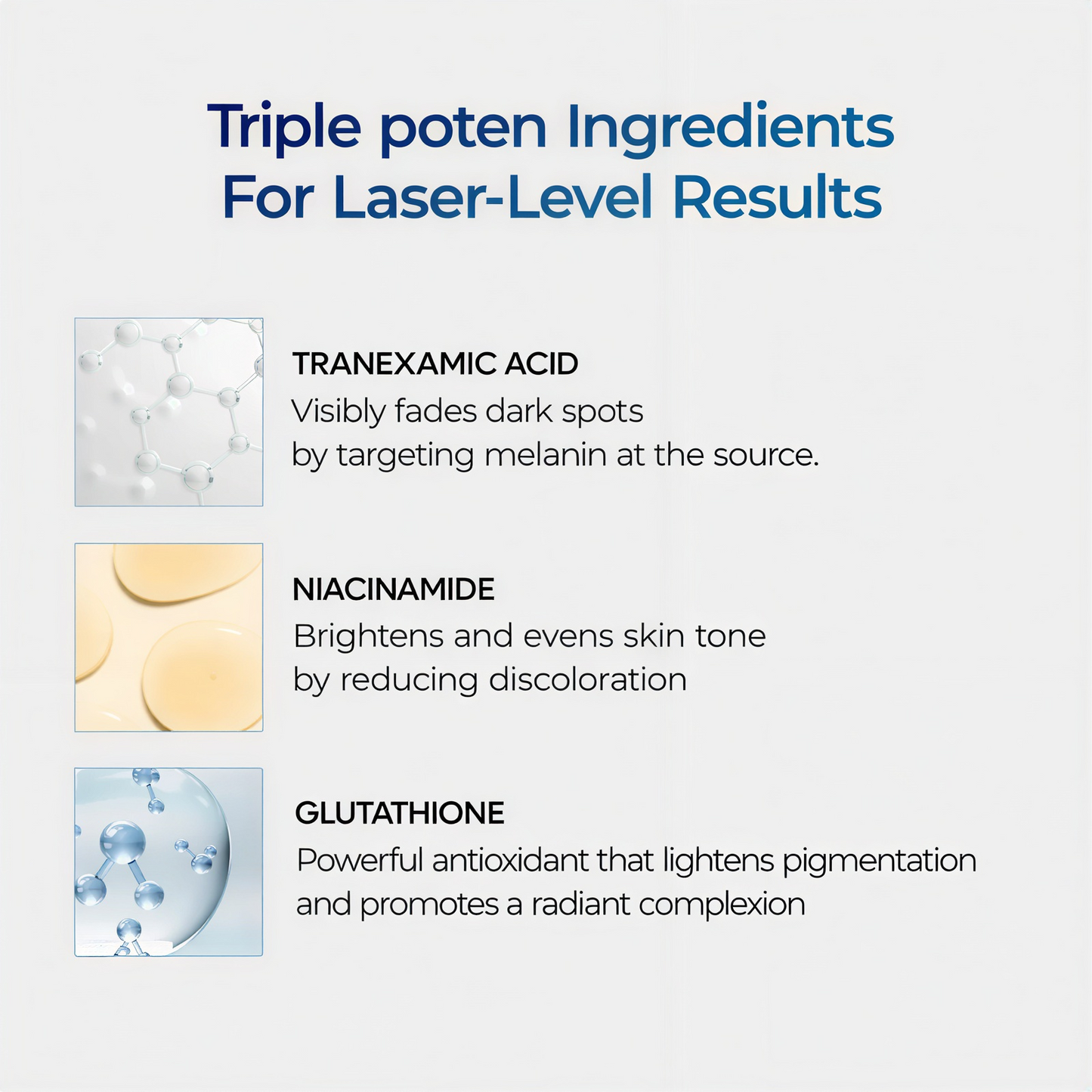 Tranexamic Acid + Niacinamide Brightening Cream.